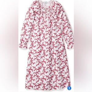 Petite Plume long sleeve nightgown. Holiday 2022 collection